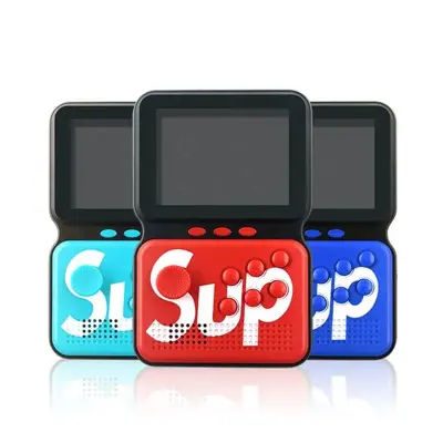Sup M3 Video Games Consoles Retro Classic 900 Games In 1 Handheld Gaming Players Sup Console Game Box- Red Color
