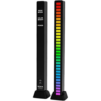 RGB  Rechargeable Rhythm Light With Voice-Activated Pickup (D8-32) – Without App