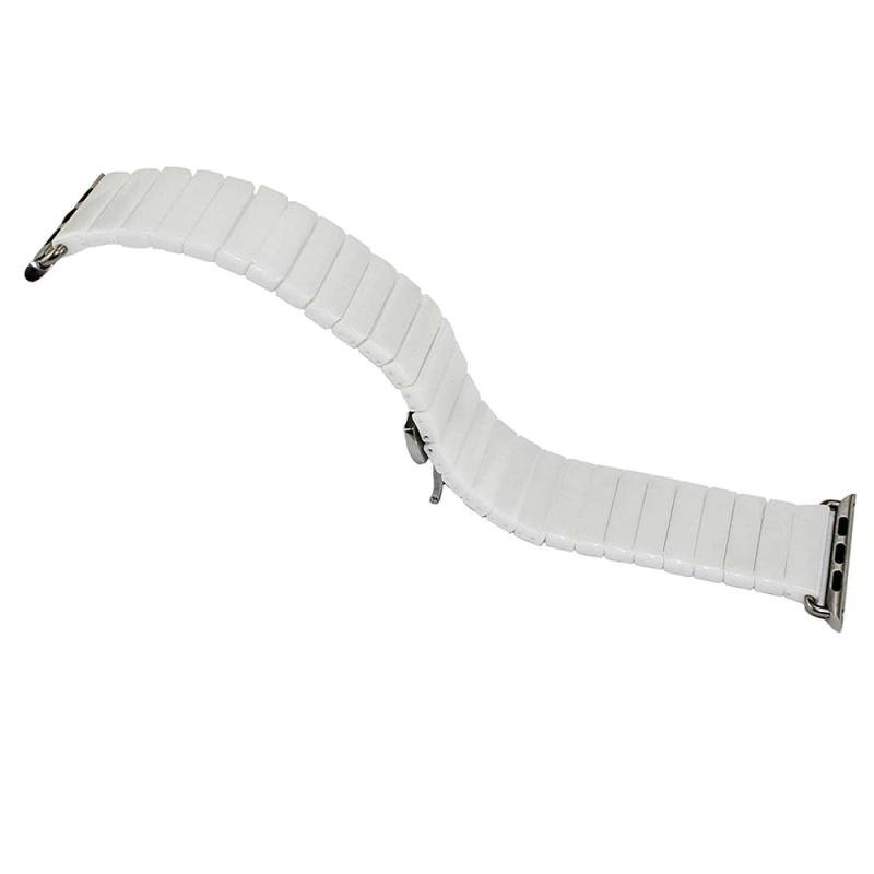 49mm Ceramic strap for smartwatch – White