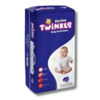 Savlon Twinkle Baby Pant Diaper M 40Pcs
