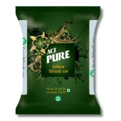 ACI Pure Miniket (Jirashail) Rice 5kg