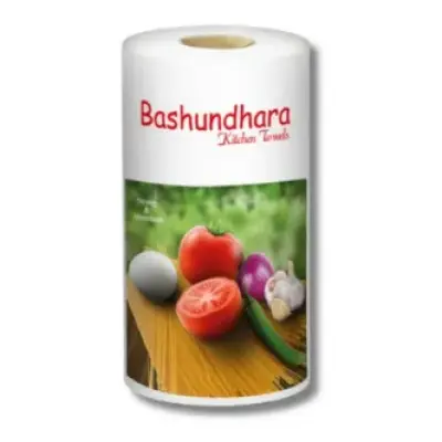 Bashundhara Kitchen Towel Single Pack (White)