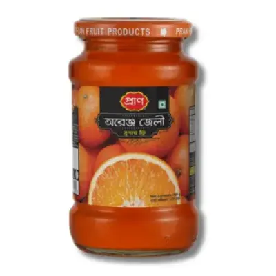 Pran Diabetic Orange Jelly 450(±)50gm