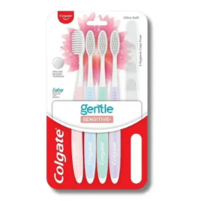 Colgate Gentle Sensitive Toothbrush 4Pcs