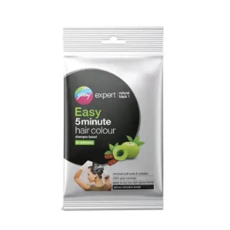 Godrej Extra Black Shampoo Based Hair Color 18ml