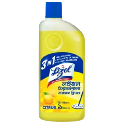 Lizol Surface Cleaner Citrus 1Ltr.(±)25ml