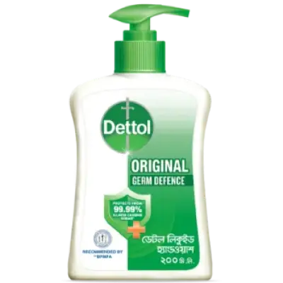 Dettol Liquid Hand wash 200ml Original (Pump)