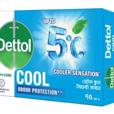Dettol Soap with Crispy Menthol Cool Bathing Bar 75gm