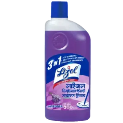 Lizol 3in1 Disinfectant Surface Cleaner Lavender 500ml