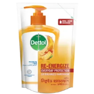 Dettol Re-Energize Hand Wash 170ml