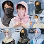 Windproof Cycling Face Cover With Hat For all Season Bike Hooded Mask With Neck Warmer