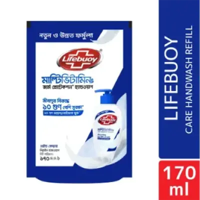 Lifebuoy Mild Care Hand Wash 180(±)10ml Refill