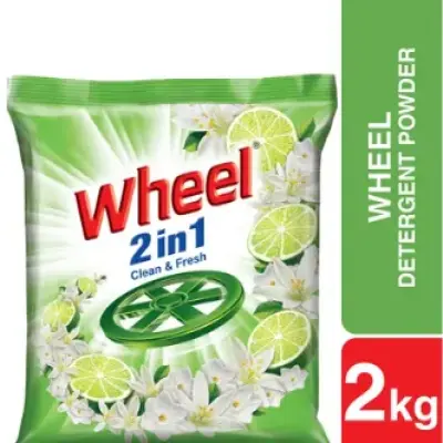 Wheel 2in1 Clean & Fresh Detergent 2kg
