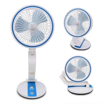 LR-2018 Table Fan, Small Portable Desktop Fan with 21 SMD Light Strong Wind, Quiet Operation Personal Mini Fan