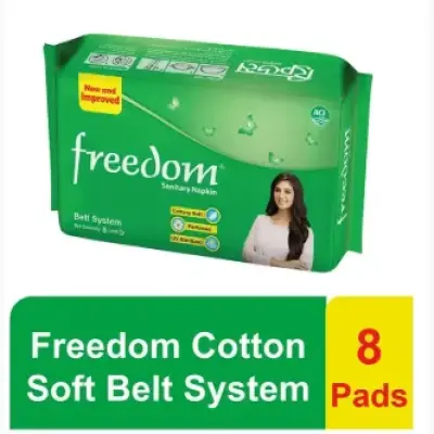 Freedom Sanitary Napkin Belt System 8Pads