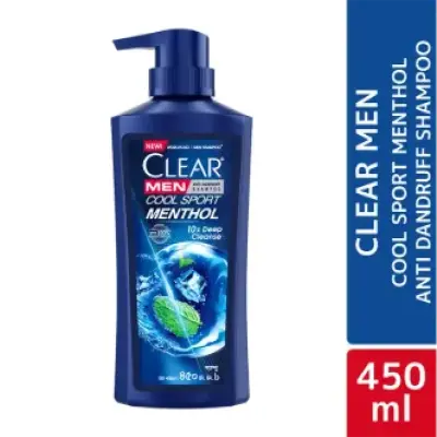Clear Men Cool Sport Menthol Shampoo 450ml