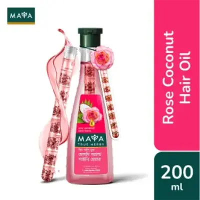Maya T.Herbs Rose Coconut Hair Oil 200ml