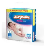 Supermom Baby Diaper Small 60Pcs