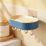 Multifunctional Punching-free Bathroom Soap Storage Box - HL036