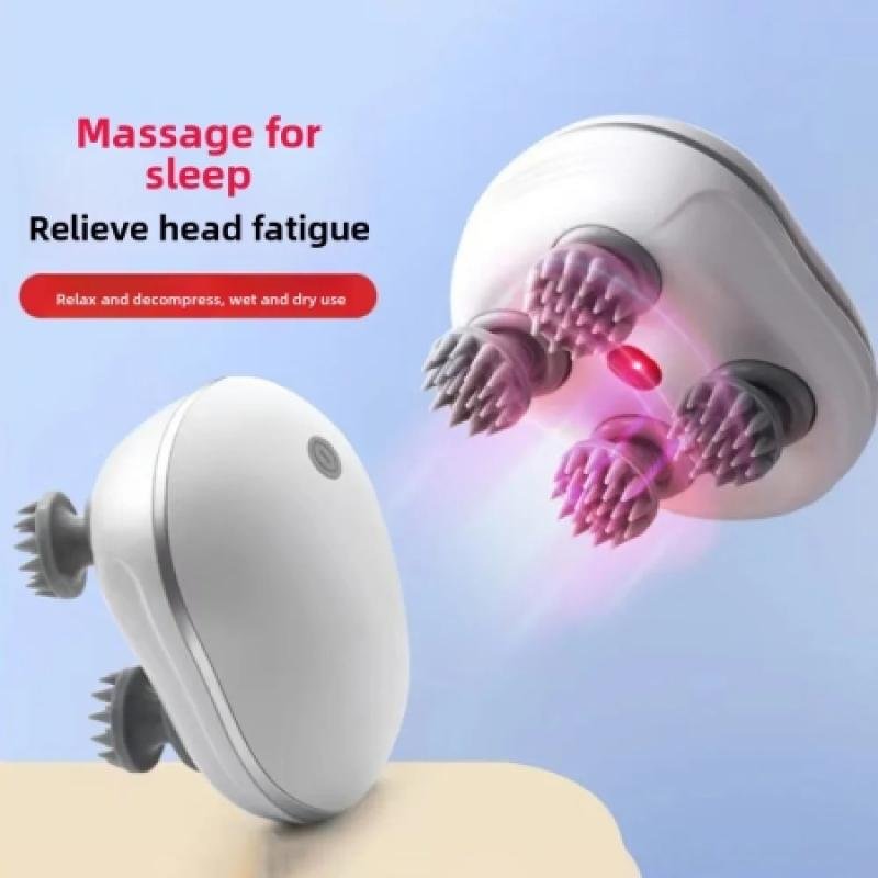 Head & Body Massager with Infrared Therapy Multi-Purpose Rechargeable Full Body Relaxation Massager _HB028