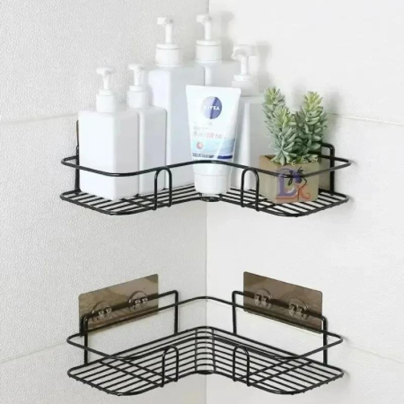 1Pcs Stainless Steel Bathroom Corner Shelf - HL042