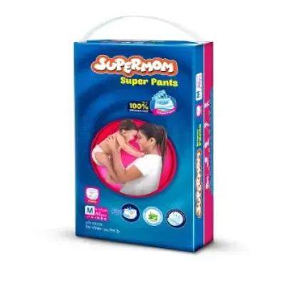 Supermom Super Pants M (6-12kg) 40Pcs
