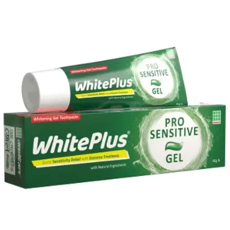 White Plus Pro Sensitive Gel Toothpaste 40gm