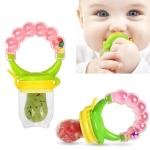 Baby Pacifier Fruit Vegetables Meat Feeder Nibbler Silicone Teething Pacifier Bag Baby Bottle Feeding Toy Nipple Supplies