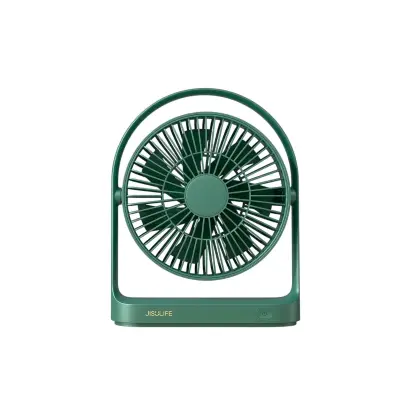 JISULIFE FA19 4000mAH USB Portable Rechargeable Fan – Green