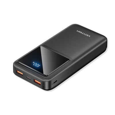 Vention FHLB0 22.5W 20000mAh Power Bank – BLACK