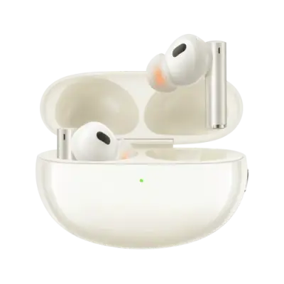 Realme Buds Air 5 Pro Active Noise Cancelling True Wireless Earbuds – White Color