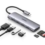 Ugreen CM511 6-in-1 USB-C Multifunction Hub