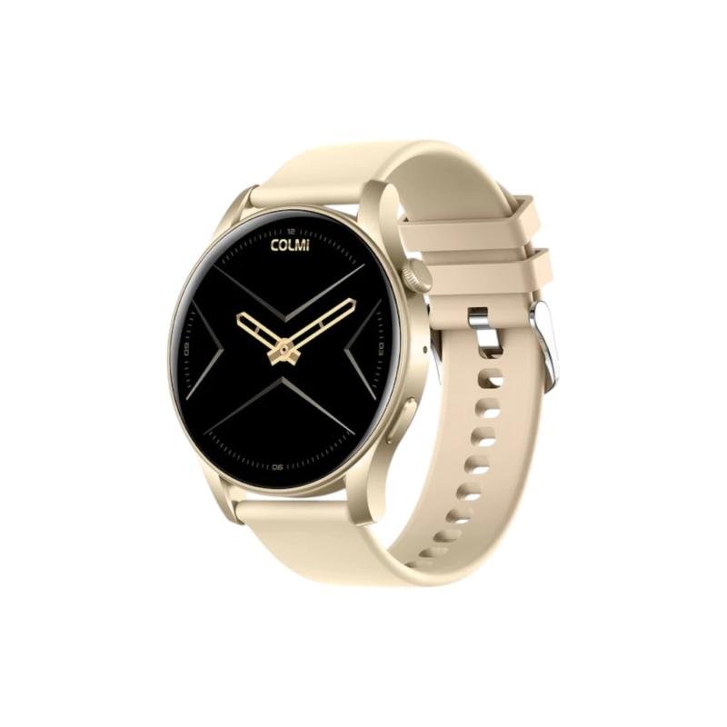 Colmi  V73 Bluetooth Calling Smart Watch- Gold Color
