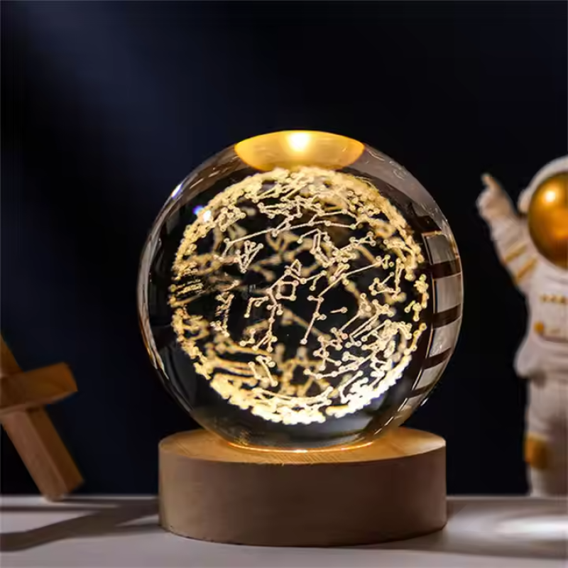 3D Crystal Ball – Constellation  (1 Color Base)