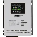 GearUP 1200W,12V, Pure Sine Wave Solar Inverter With 40A MPPT Charge Controller (Lithium & Acid Battery Supported) – GHT-12K12 Plus