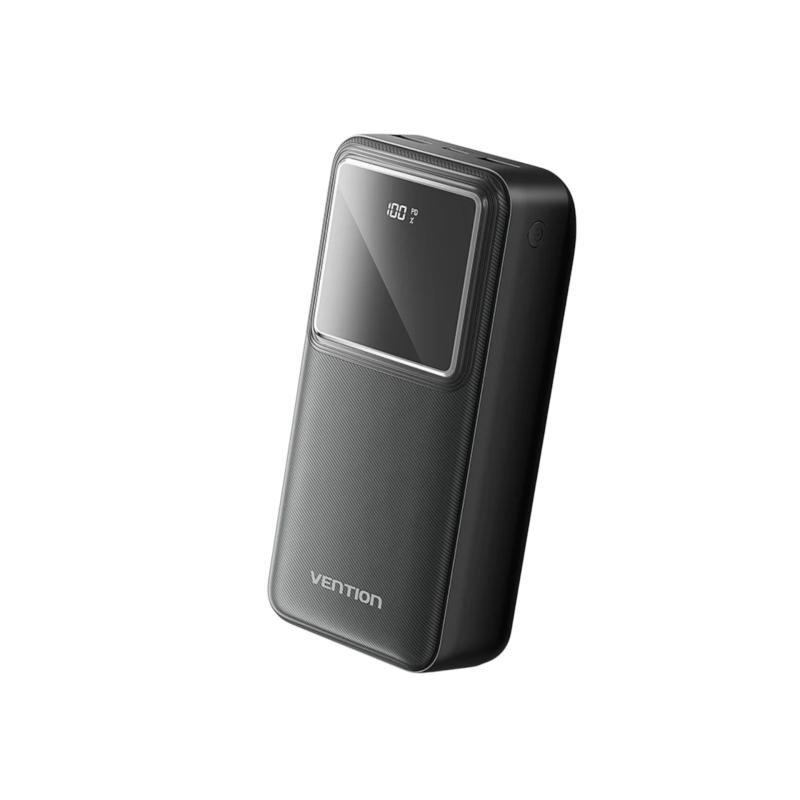 Vention FHMB0 30000mAh 22.5W Fast Charging Power Bank – Black