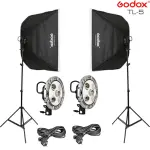 Godox Softbox Lighting Setup for YouTube Home Studio, Live streaming Combo Set- Softbox, Light Holder, Tripod Stand Full Setup (1 side)