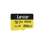 Lexar Professional GOLD MicroSDXC UHS-II Card – 256GB