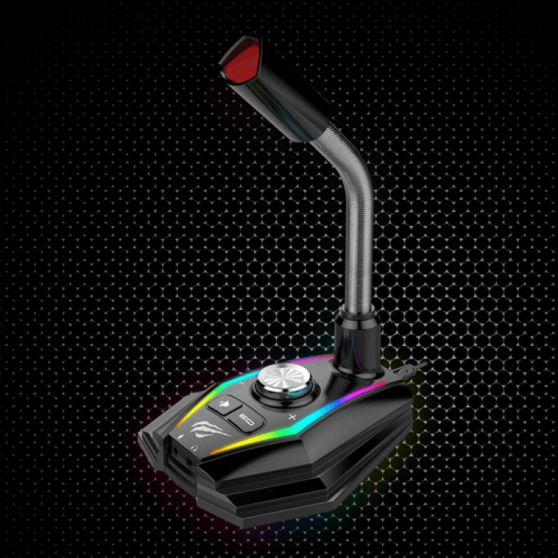 Havit HV-GK56 RGB USB Gaming Microphone – 1 year warranty.