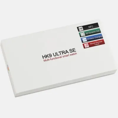 VALDUS HK9 SE Smartwatch 2.01 Inches Square Screen Blood Glucose Monitoring 3D Dynamic Dial-Orange Color