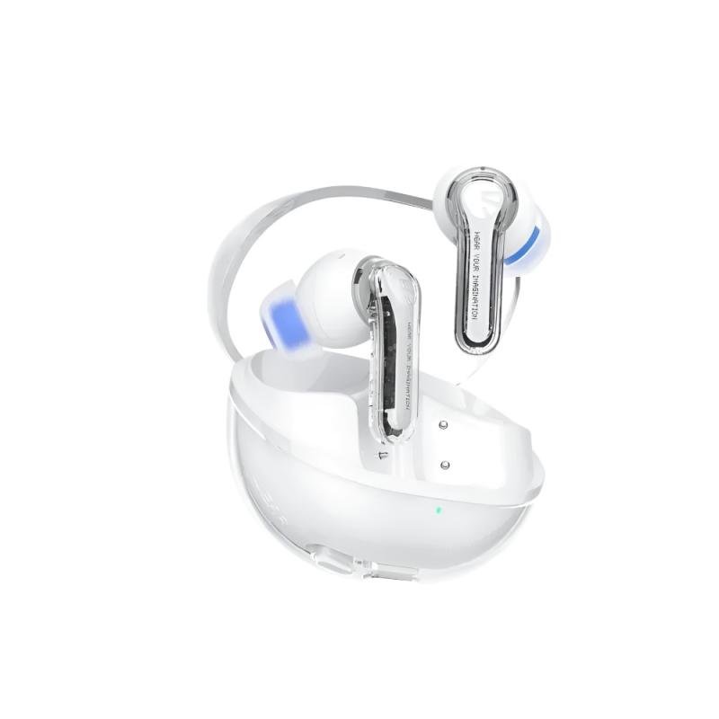 SoundPEATS Clear True Wireless Earbuds – White