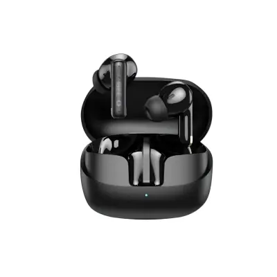 Geeoo T6 Pro Heavy Bass Wireless Earbuds – Black