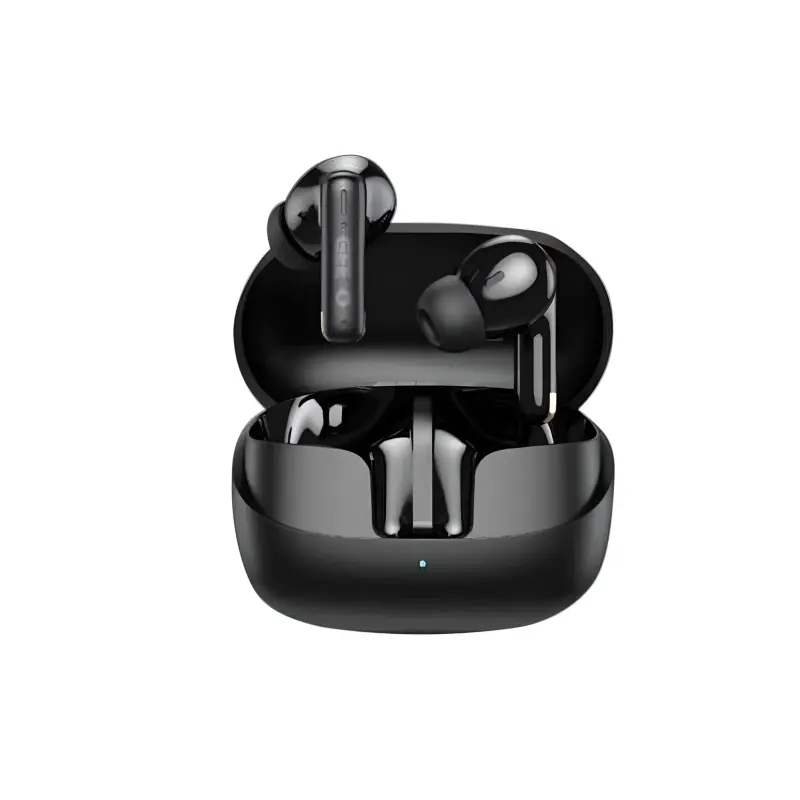 Geeoo T6 Pro Heavy Bass Wireless Earbuds – Black