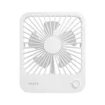 JISULIFE FA26 Rechargeable Ultra Thin Desktop Fan – White Color