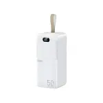 Remax RPP-117 Piloteer Series 50000mAh 27W Fast Charging Power Bank – White Color
