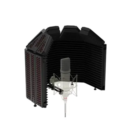XTUGA Microphone Isolation Shield with Pop Filter