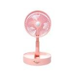Joykaly YG-737 Rechargeable Table Fan with LED Light