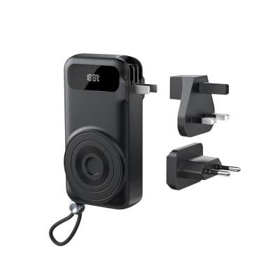 Vention FHXB0 10000mAh 22.5W PD & QC Travel Power Bank – Black