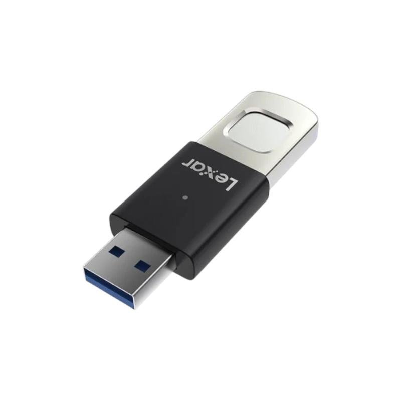 Lexar JumpDrive F35 Pro Fingerprint USB 3.2 Flash Drive – 128GB