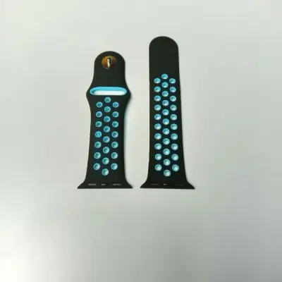 Octopus Soft Silicone Straps 38/40/41mm Black+Blue